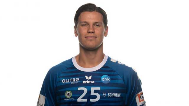 Aksel Horgen storspilte for Drammen, men det holdt likevel ikke til avansement. Horgen,-Aksel-Drammen-2019-20.jpg