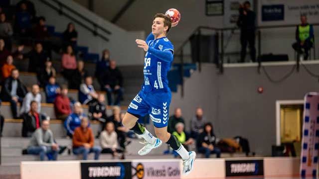 Nærbøspiller Stian Vigre i scoringsposisjon Stian Vigre