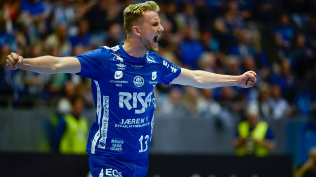 Tord Aksnes Lode fra finalen mot Baia Mare i fjor. 20220521-til-returen-Tord-Aksnes-Lode-EHF-European-Cup-Baia-Mare-Nærbø-Foto-Carina-Johansen-NTB.jpg