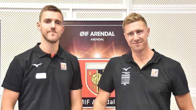 Kristian Rammen og Andre Jørgensen Hofstøl skal møte franske PAUC. På Avkast 2021