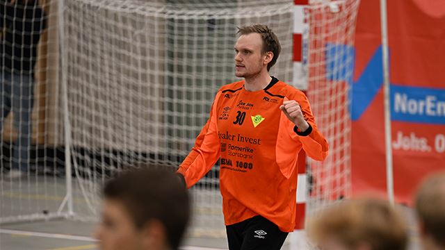 Vegard Bakken Øien er Fjellhammers målvakt Målvakt