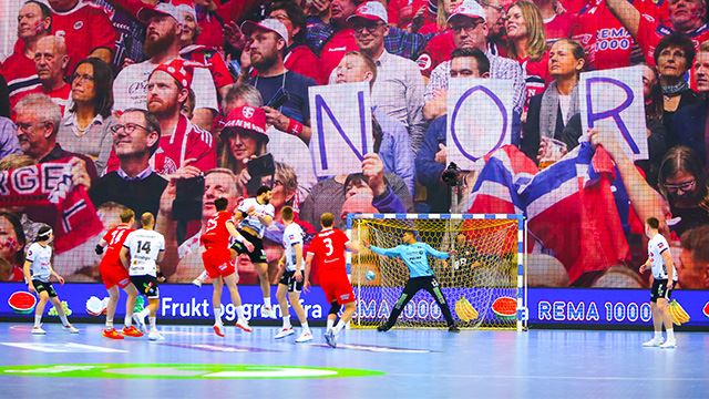 Fra Final8 og finalen mellom Elverum og Kolstad Elverum-Kolstad final8