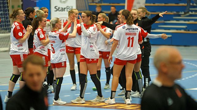Larvik skal delta i Final8 for første gang. NM kvinner Gjerpen Larvik