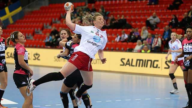 Emilie Christensen ble toppscorer for Larvik. Foto: Svein André Svendsen 20190126-Larvik-Christensen,-Emilie-Foto-Svein-André-Svendsen.jpg