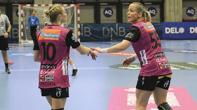 Vilde Jonassen (t.v.) og Heidi Løke. Foto: Tor Erik Schrøder / NTB scanpix 20200229-Vipers-Jonassen,-Løke-Foto-Tor-Erik-Schrøder,-NTB-scanpix.jpg