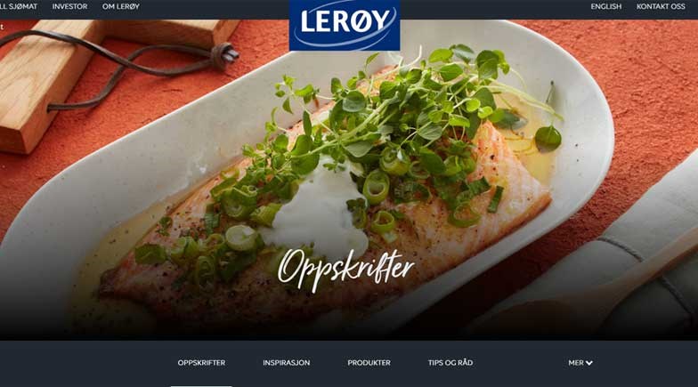 Illustrasjonsbilde Lerøy Oppskrifter