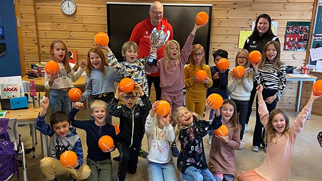 Bildet er fra Søyland skole som var med i 2022 Søyland skole, klasse 3