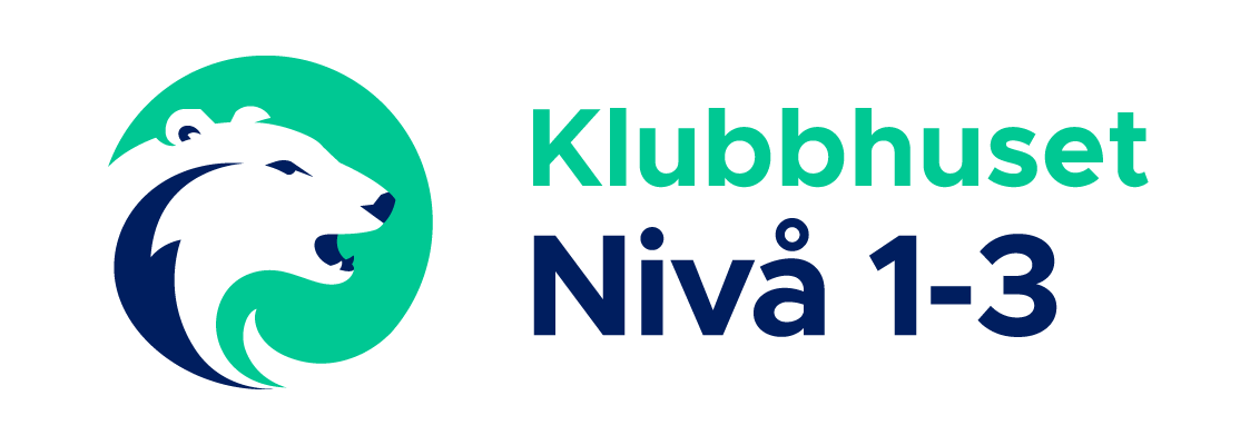 Klubbhuset nivå 1-3