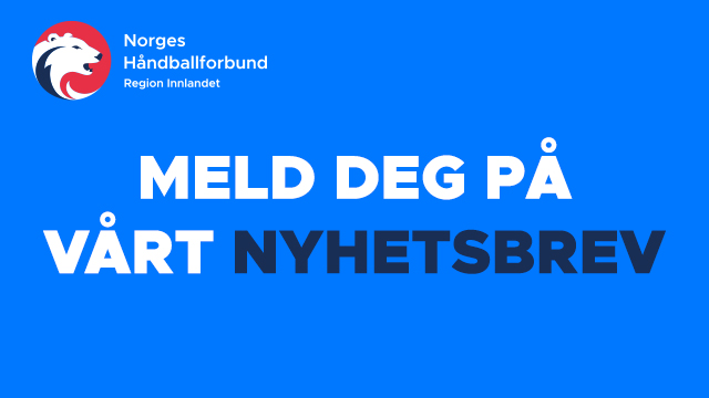 Meld deg på vårt nyhetsbrev