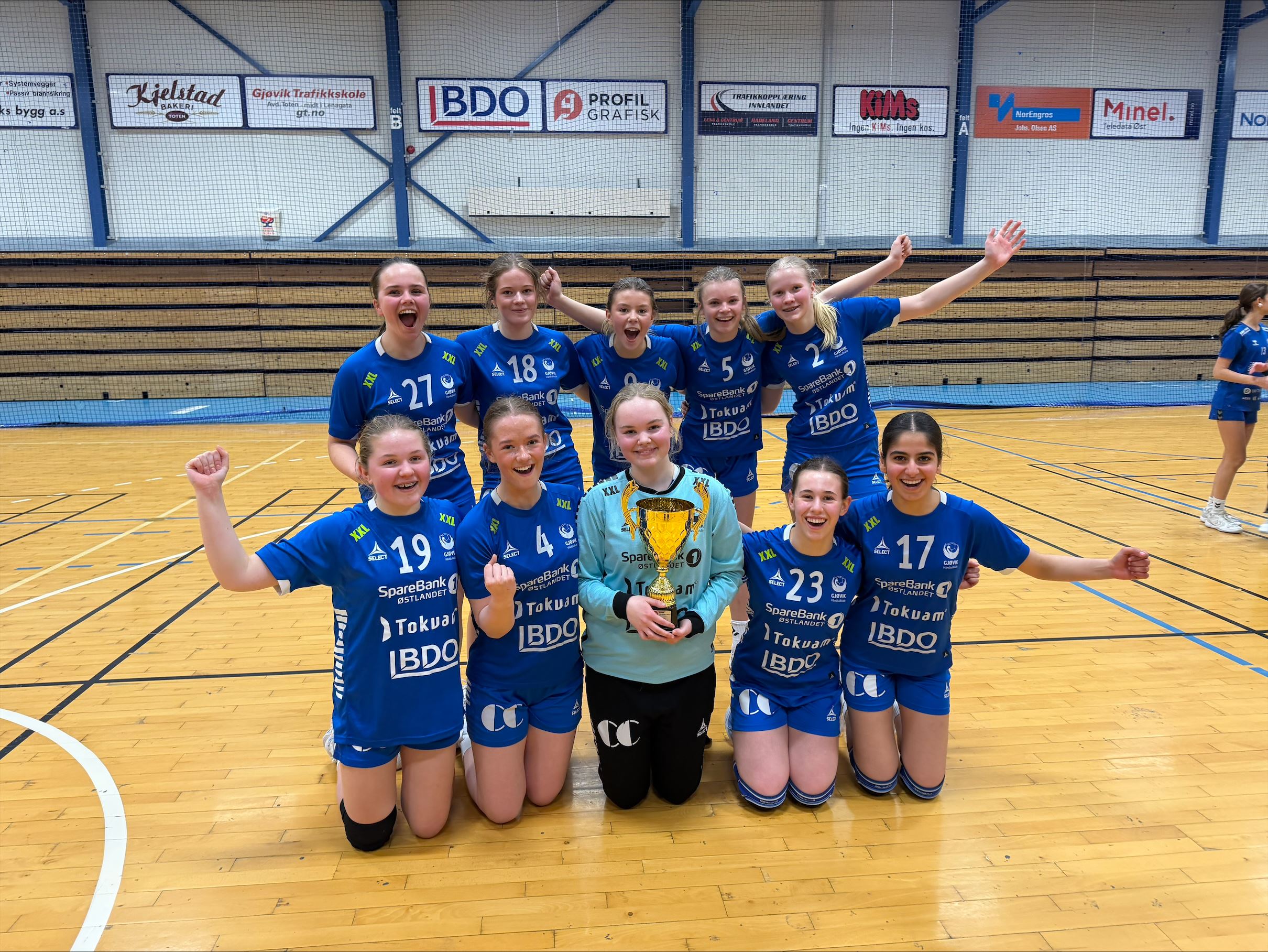 Vinner J14 Nivå 2: Gjøvik HK 2