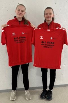 Allstar Team J20 - Marie Vollan og Emma Sagvold Allstar Team J20 - Marie Vollan og Emma Sagvold