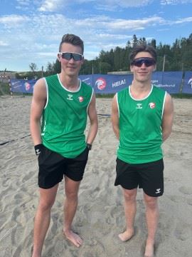 Marcus Berg Breivik og Tobias Menes Martinsen (Ørland BK)