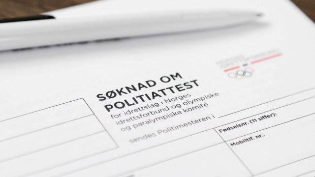 Illistrasjonsfoto: Politattest politiattest.jpg