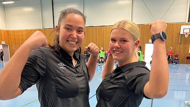 Ena Barisic og Ann-Helen Løkken Hvalsbråten på Regional Bylagscup Barisic og Hvalsbråten.jpg