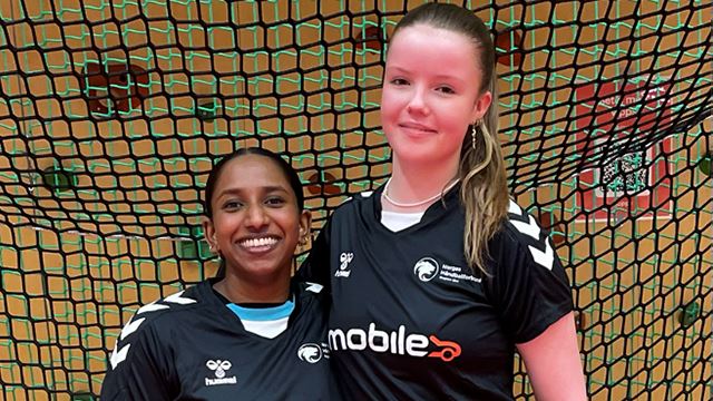 Finale G13: Uvarnaa Ram & Iben Olivia L'Abée-Lund. Utvikler: Thomas Usler