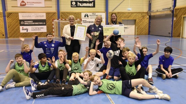 640x360 Notodden G2011, Årets barnehåndballtrener 2022-2023
