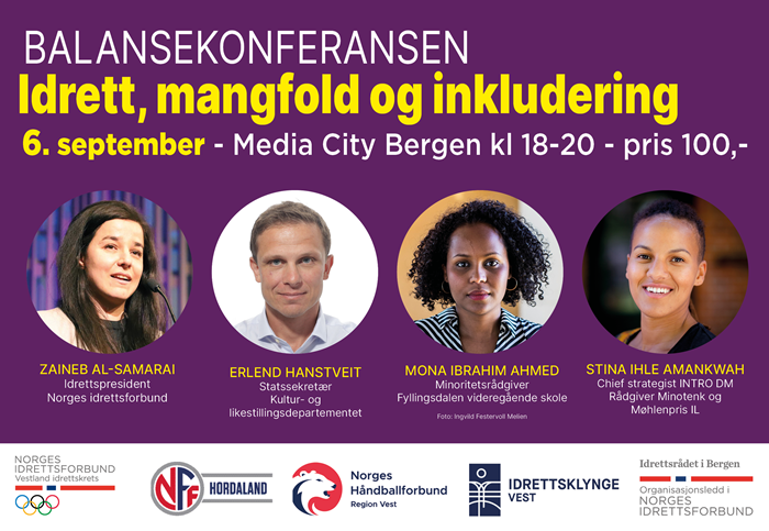 Balansekonferansen - Idrett, mangfold og inkludering Flyer_Balansekonferansen 6. september 2023_versj.3.png